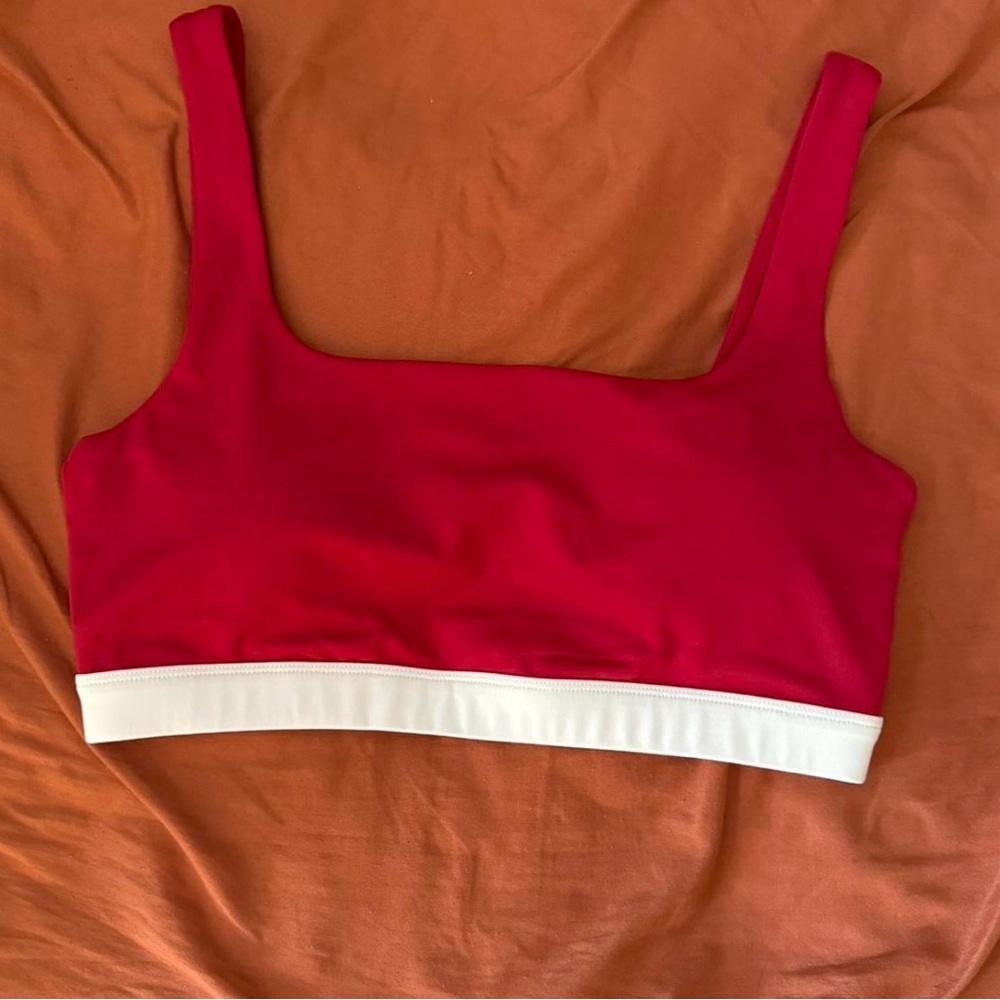 PAC 1980 Red Sports Bra